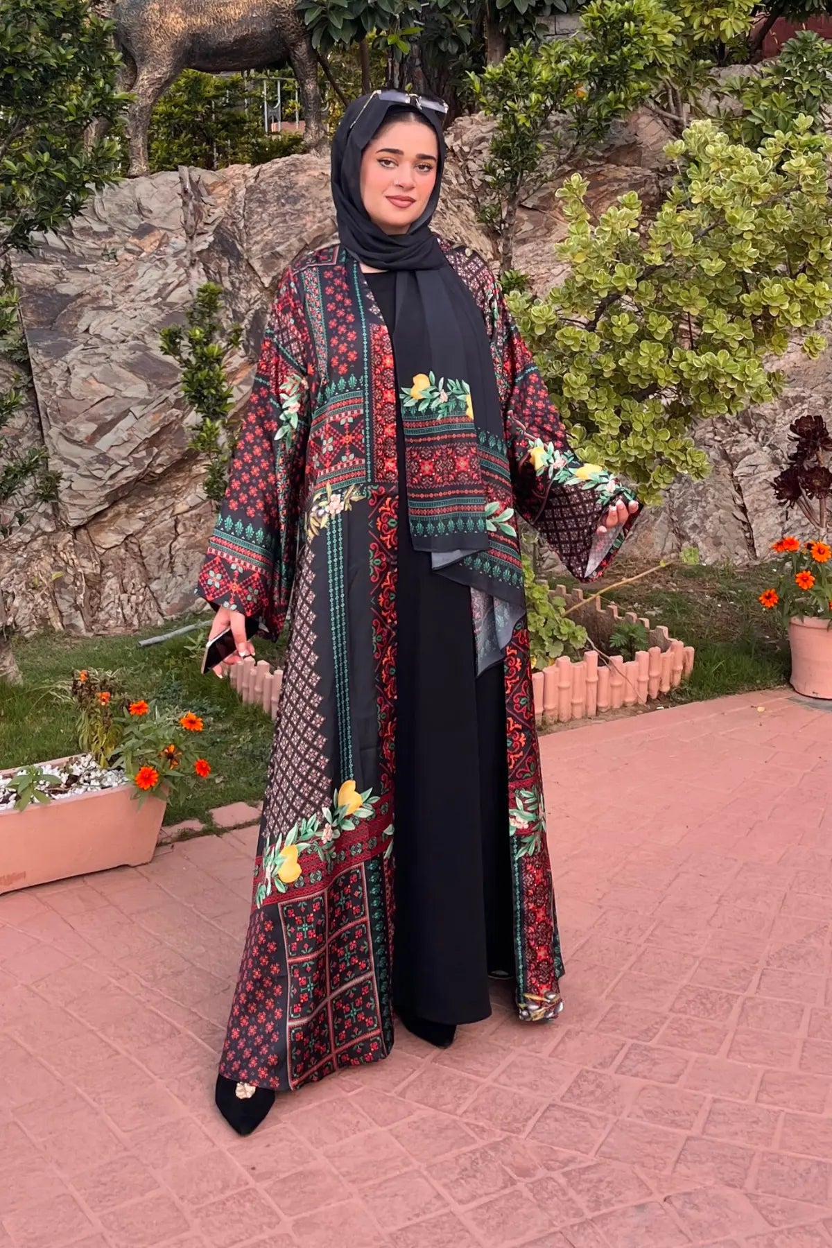 Miraas Black Kimono